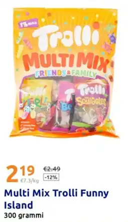 Action Multi Mix Trolli Funny Island offerta