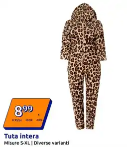 Action Tuta intera offerta