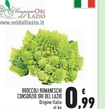 Conad Broccoli romaneschi offerta