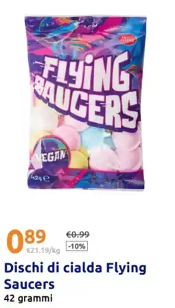 Action Dischi di cialda FLYING SAUCERS offerta