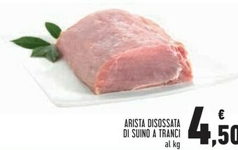 Conad Arista disossata di suino a tranci offerta