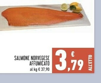 Conad Salmone norvegese affumicato offerta