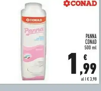 Conad Conad - panna 500 g(ml) offerta