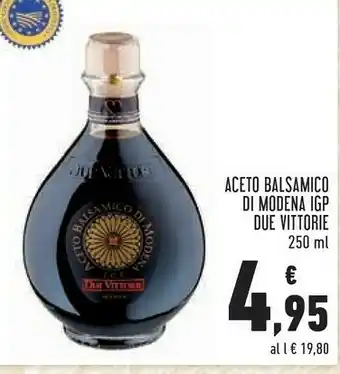 Conad Aceto balsamico di modena igp 250 ml offerta