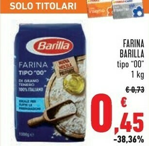 Conad Farina di grano tenero tipo 00 offerta