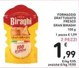Spazio Conad Formaggio grattugiato fresco GRAN BIRAGHI offerta