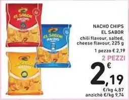 Spazio Conad Nacho chips EL SABOR offerta