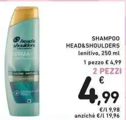 Spazio Conad Shampoo HEAD&SHOULDERS offerta