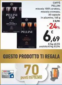 Spazio Conad Caffè PELLINI offerta