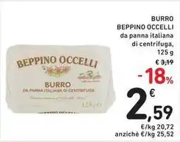 Spazio Conad Burro BEPPINO OCCELLI offerta