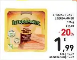 Spazio Conad Special toast LEERDAMMER offerta
