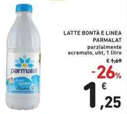 Spazio Conad Latte bontà e linea PARMALAT offerta