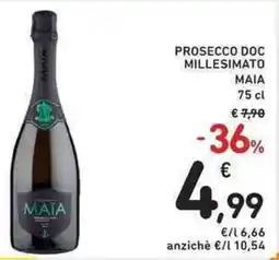 Spazio Conad Prosecco doc millesimato MAIA offerta