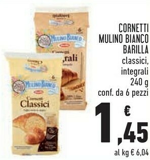 Conad Cornetti classici 240 g(ml) offerta