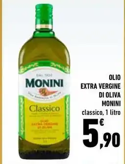 Conad City Olio extra vergine di oliva MONINI offerta