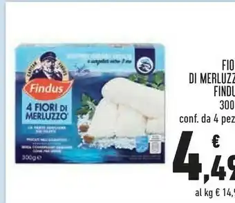 Conad 4 fiori di merluzzo 300 g(ml) offerta