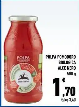 Conad City Polpa pomodoro biologica alce nero offerta