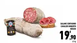 Conad City Salame contadino cavalier umberto boschi offerta