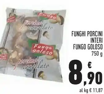 Conad Fungo goloso funghi porcini interi offerta