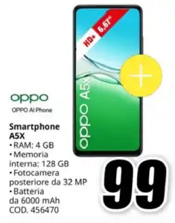MediaWorld oppo Smartphone A5X offerta