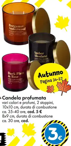 Tedi Candela profumata offerta