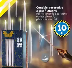 Tedi Candele decorative a LED fluttuanti offerta