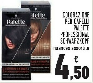Conad Colorazione per capelli palette professional offerta