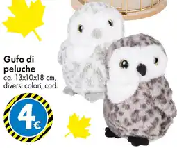 Tedi Gufo di peluche offerta