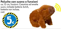 Tedi Peluche con suono e funzioni offerta