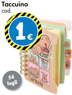 Tedi Taccuino offerta