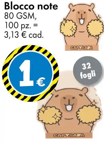 Tedi Blocco note offerta
