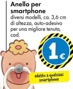 Tedi Anello per smartphone offerta