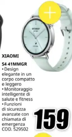 MediaWorld XIAOMI S4 41MMGR offerta