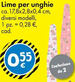 Tedi Lime per unghie offerta