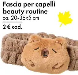 Tedi Fascia per capelli beauty routine offerta