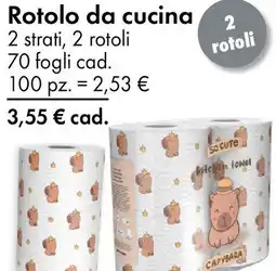 Tedi Rotolo da cucina offerta
