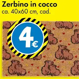 Tedi Zerbino in cocco offerta