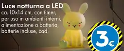Tedi Luce notturna a LED offerta