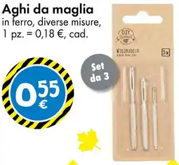 Tedi Aghi da maglia offerta
