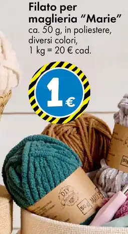 Tedi Filato per maglieria "Marie" offerta