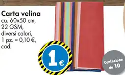 Tedi Carta velina offerta
