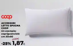 Extracoop Accessori letto spugna COOP offerta