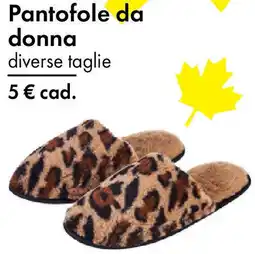 Tedi Pantofole da donna offerta