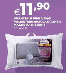 Extracoop Guanciale fibra 100% poliestere riciclata linea MAGNETO THERAPY offerta