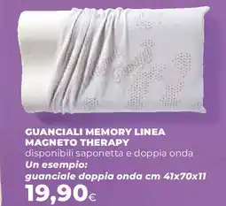 Extracoop Guanciali memory linea MAGNETO THERAPY offerta