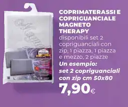 Extracoop Coprimaterassi e copriguanciale MAGNETO THERAPY offerta