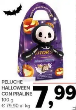 Todis Peluche halloween con praline offerta