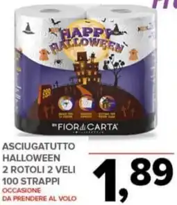 Todis Asciugatutto halloween offerta