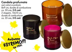 Tedi Candela profumata offerta