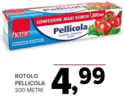 Todis Rotolo pellicola 300 metri offerta